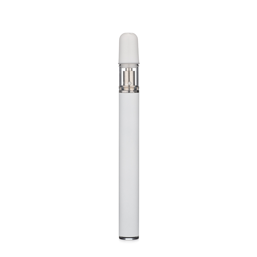 White Ceramic Tip .3ml Disposable Vape Pen - Bulk Wholesale Marijuana  Packaging, Vape Cartridges, Joint Tubes, Custom Labels, and More!
